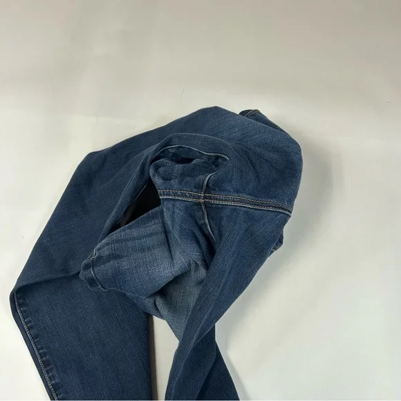 Y2K American Eagle Women’s Size 10 LONG Skinny Jeans Dark Wash Stretch #1217 - Picture 8 of 12